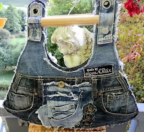 Holz+Jeans=Tasche